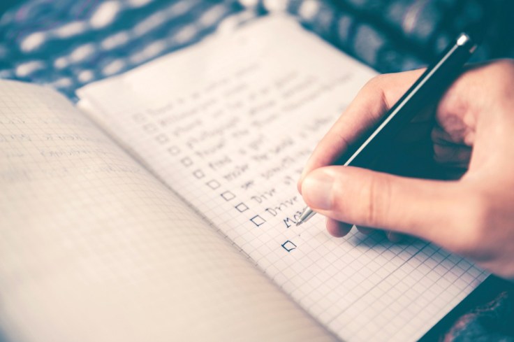 Writing in lists